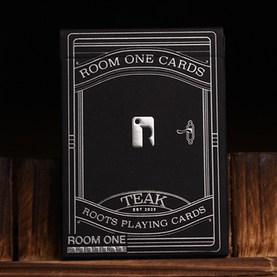 Roots Playing Cards (Teak) by Room One